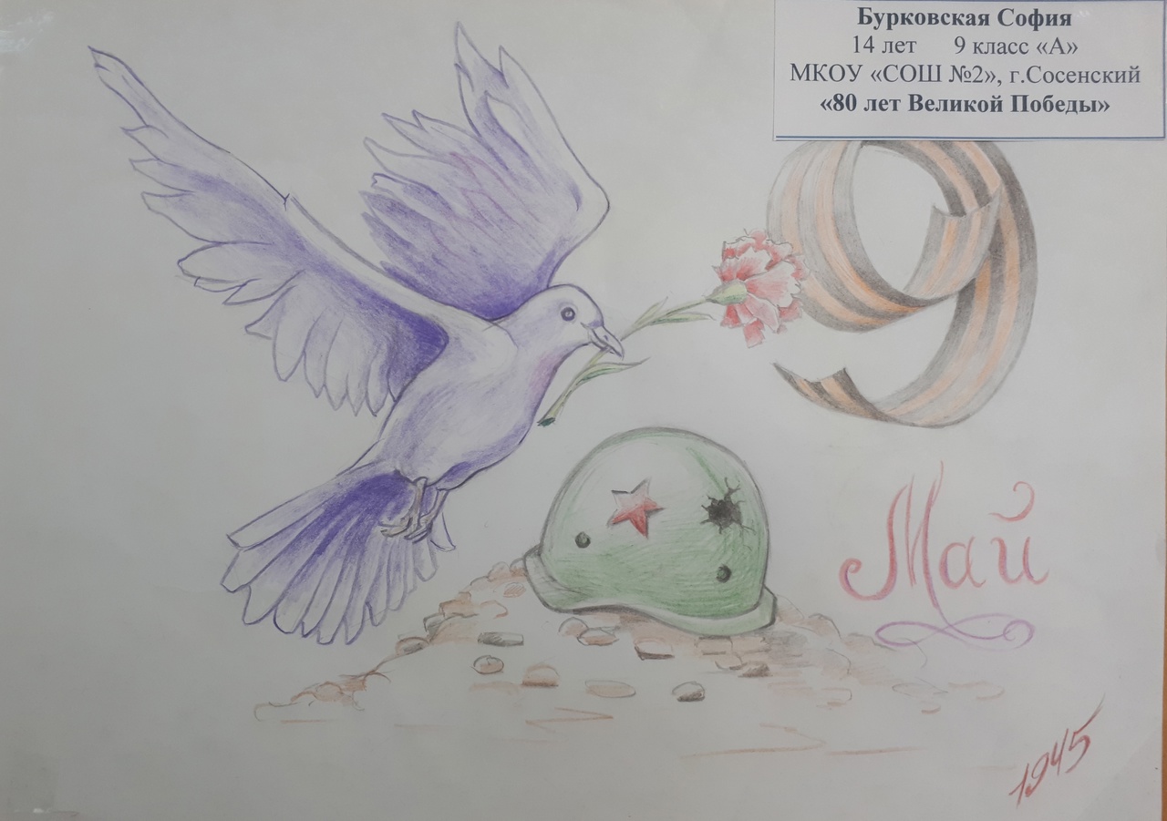 Рисуем Победу.
